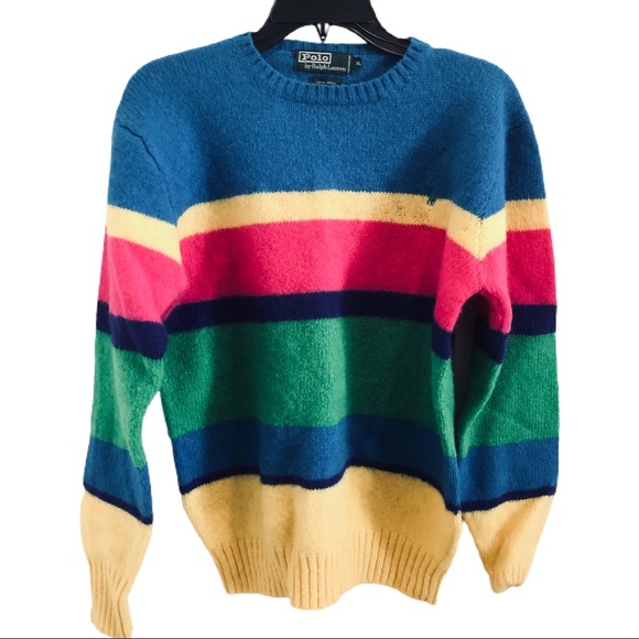 Vintage Polo Ralph Lauren 9s Rainbow 